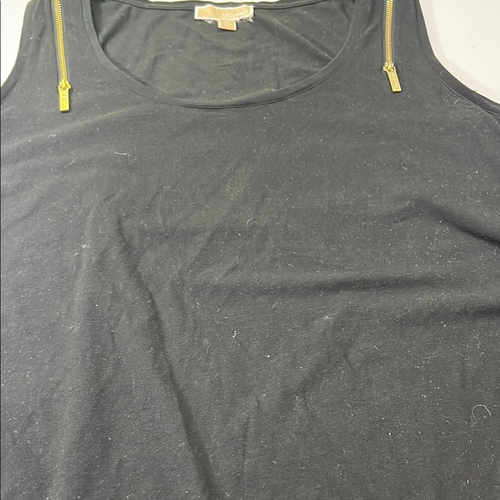 Michael Kors Black Sleeveless Top - Picture 3 of 16
